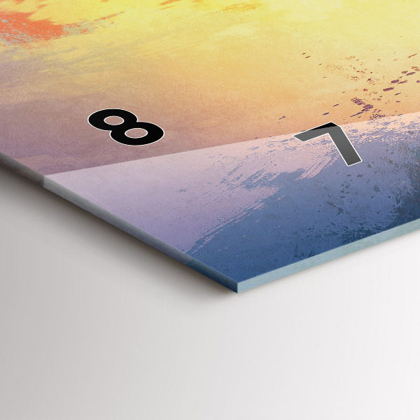 Horizontálne hodiny Jesenná Krajina