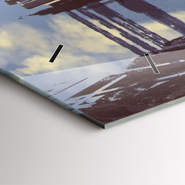 Horizontálne hodiny Angel Bicykel