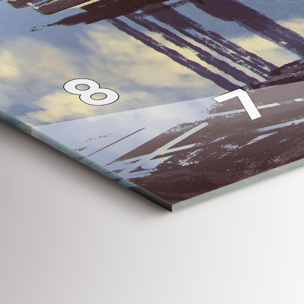 Horizontálne hodiny Angel Bicykel