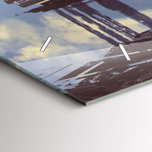 Horizontálne hodiny Angel Bicykel