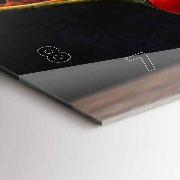 Horizontálne hodiny Pepperoni paprička