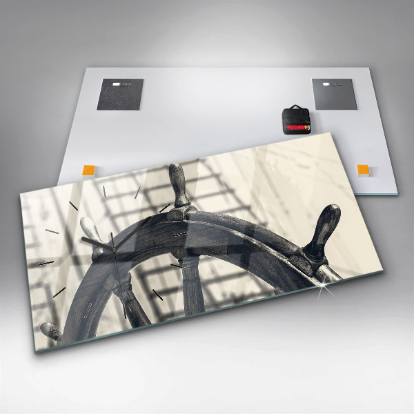 Horizontálne hodiny Staroveká loď