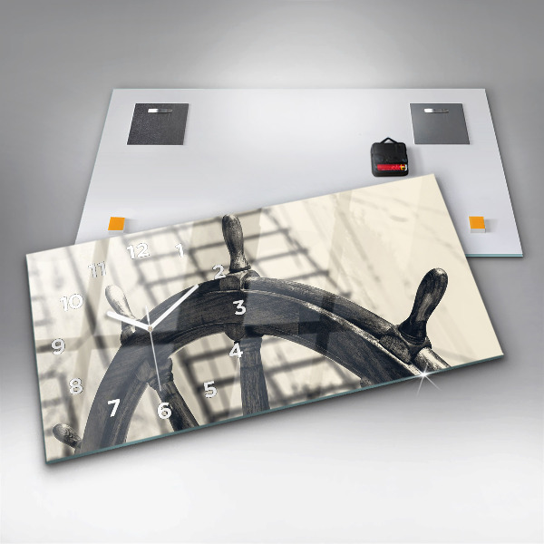 Horizontálne hodiny Staroveká loď