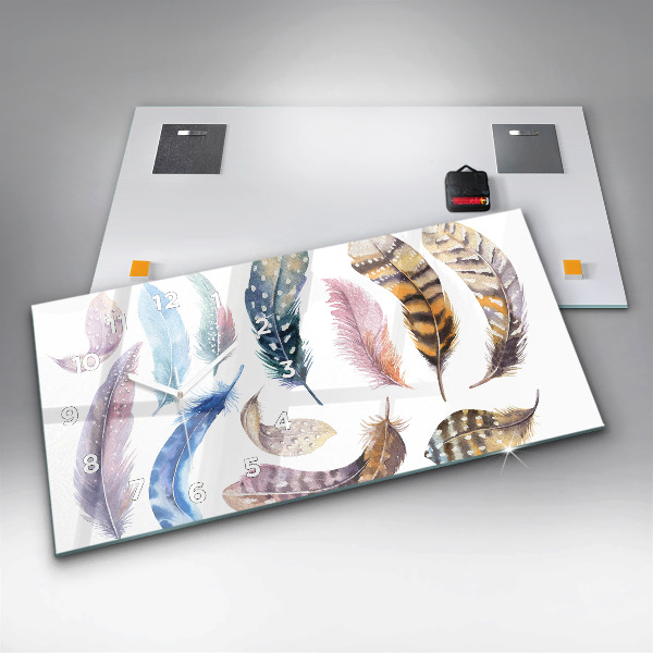 Horizontálne hodiny Retro umenie ilustrácie