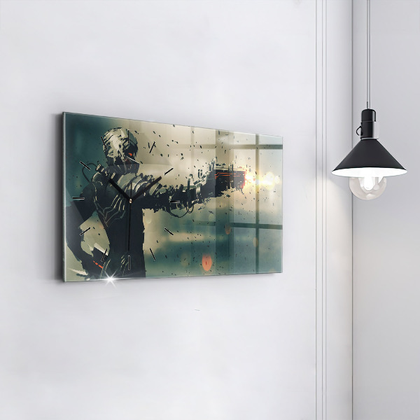 Horizontálne hodiny Hra Smrtonosná zbraň