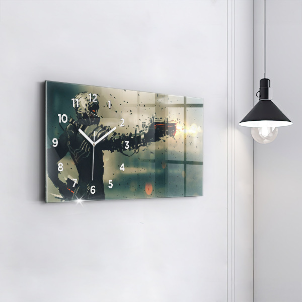 Horizontálne hodiny Hra Smrtonosná zbraň