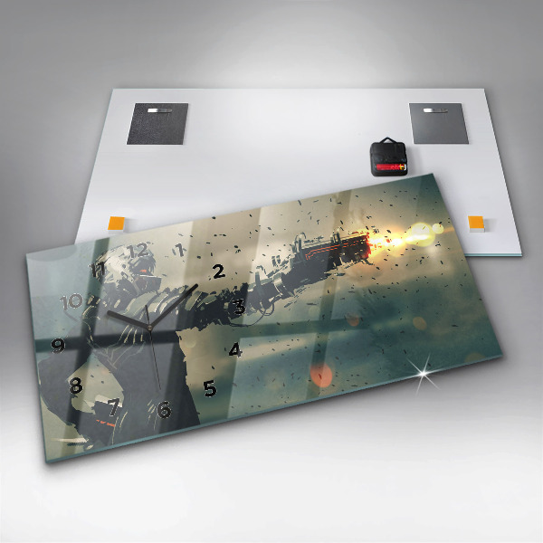 Horizontálne hodiny Hra Smrtonosná zbraň