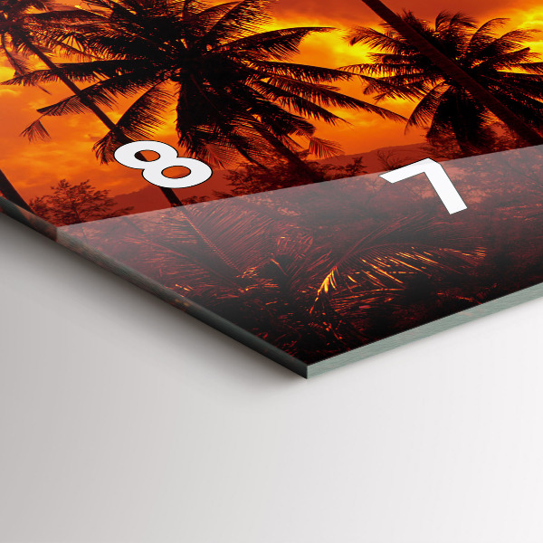 Horizontálne hodiny Pláž Thajsko Klong Prao