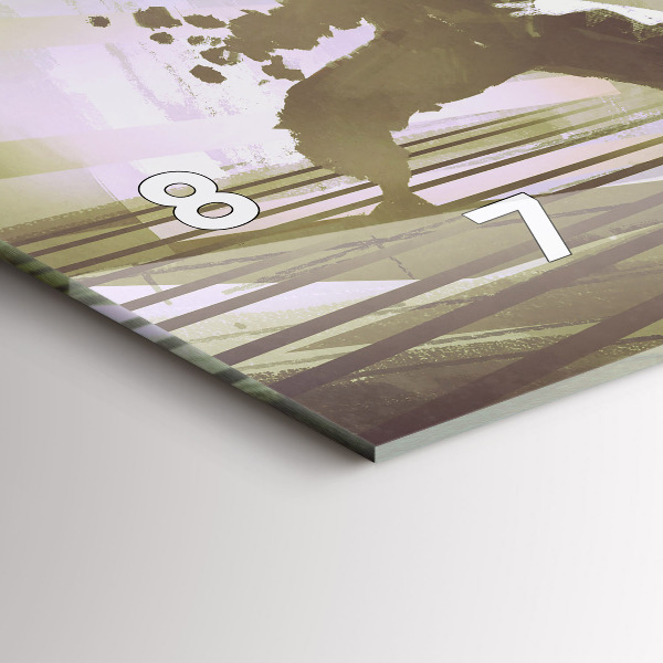 Horizontálne hodiny Boj robota a samuraja