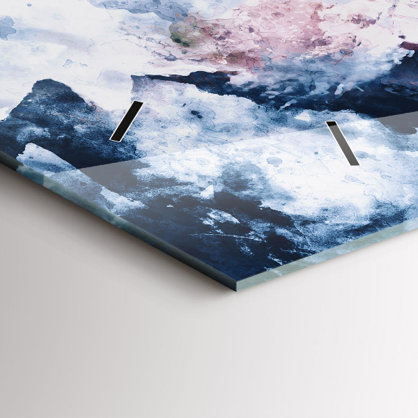 Horizontálne hodiny Abstraktné pohoria