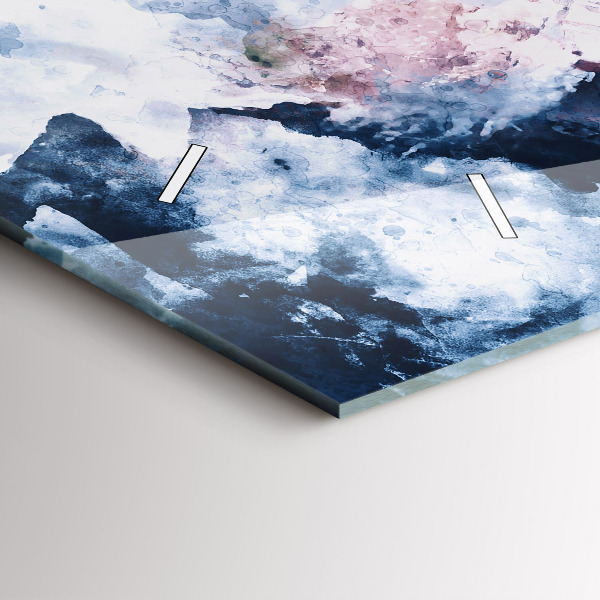 Horizontálne hodiny Abstraktné pohoria