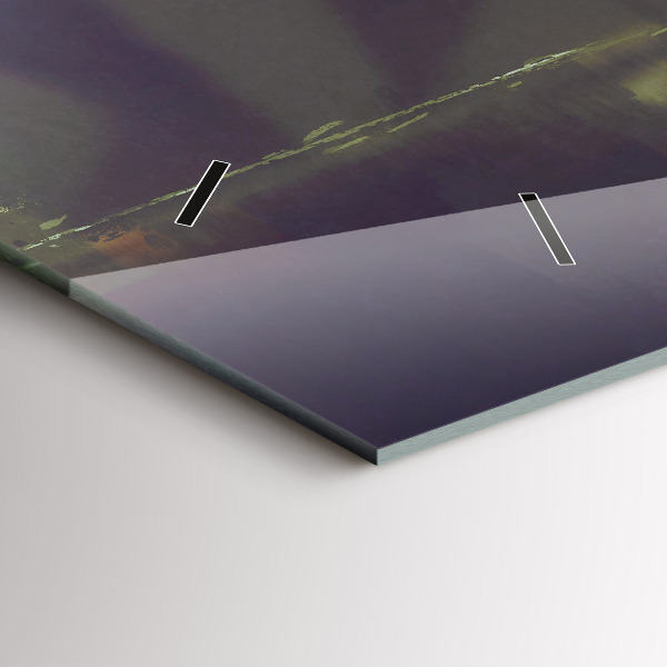 Horizontálne hodiny Ľudia s dáždnikmi