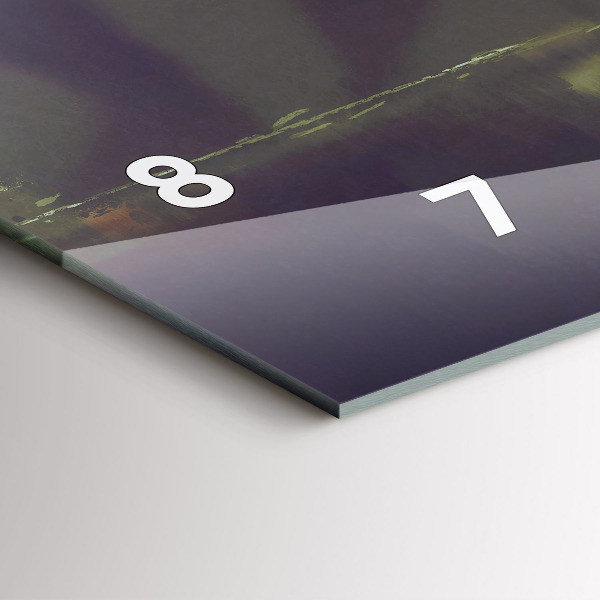 Horizontálne hodiny Ľudia s dáždnikmi