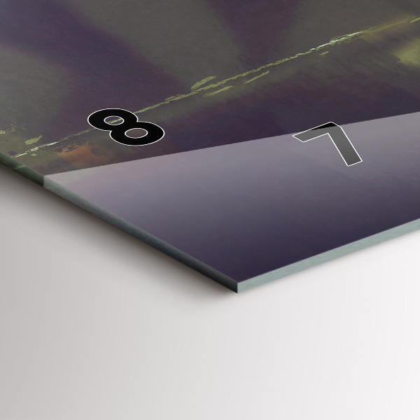 Horizontálne hodiny Ľudia s dáždnikmi