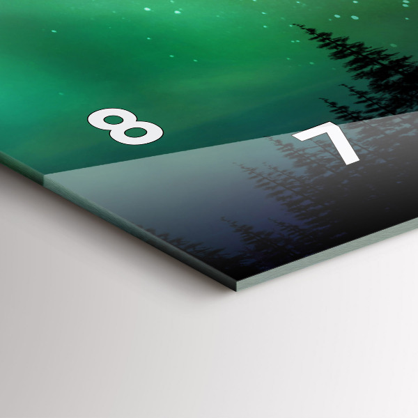 Horizontálne hodiny Polárna žiara