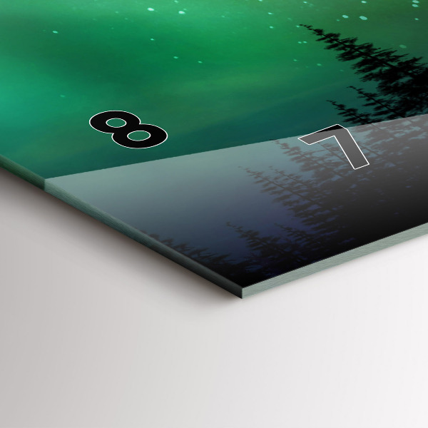 Horizontálne hodiny Polárna žiara