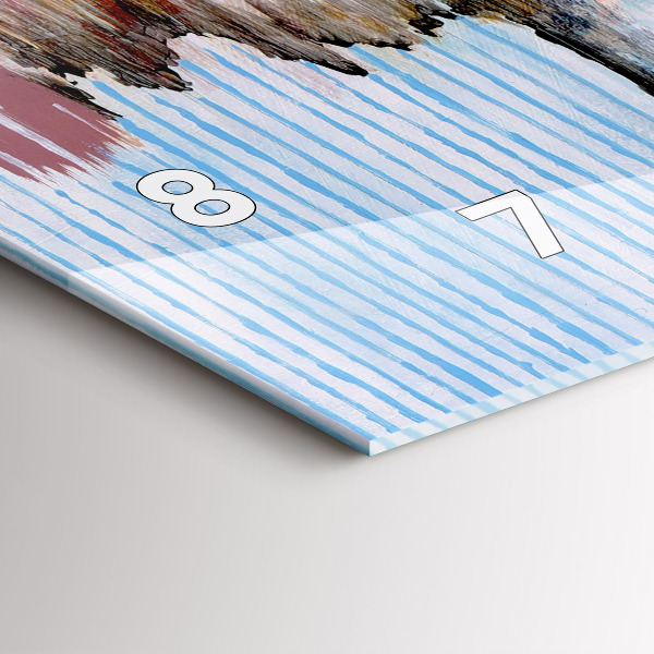 Horizontálne hodiny Abstrakcia