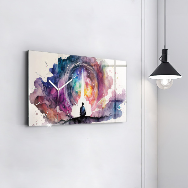 Horizontálne hodiny Meditačný životný štýl