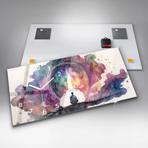 Horizontálne hodiny Meditačný životný štýl