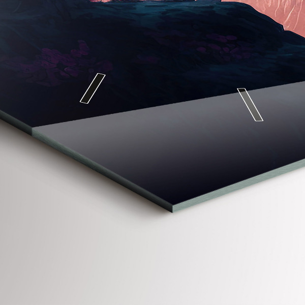 Horizontálne hodiny Čarovný les a pohorie