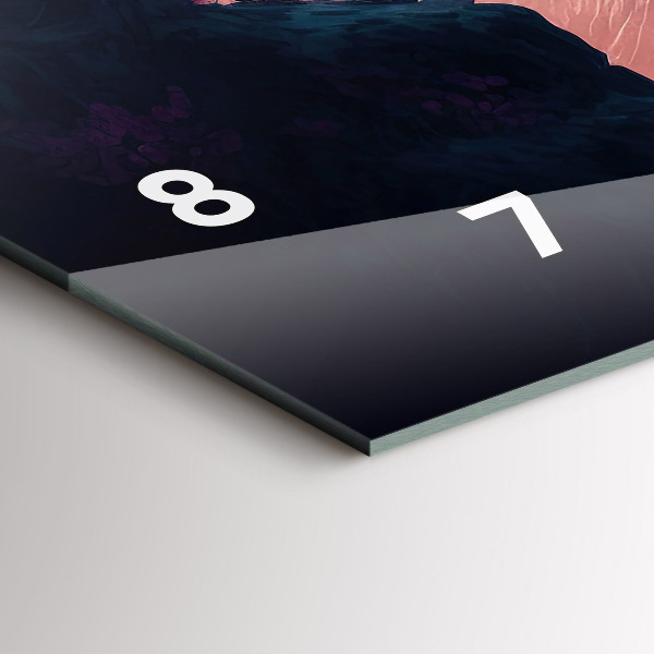 Horizontálne hodiny Čarovný les a pohorie