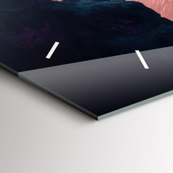 Horizontálne hodiny Čarovný les a pohorie