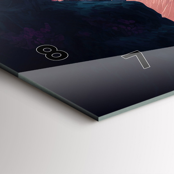 Horizontálne hodiny Čarovný les a pohorie