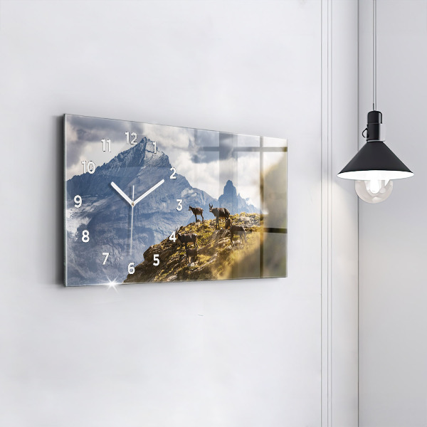 Horizontálne hodiny Koza v údolí Aosta
