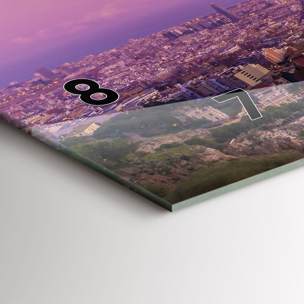 Horizontálne hodiny Barcelonské bunkre El Carmel