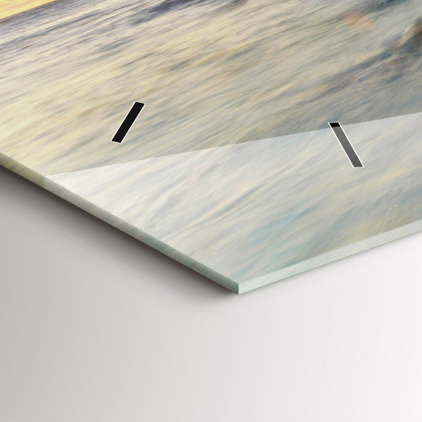 Horizontálne hodiny Maják a Baltské more