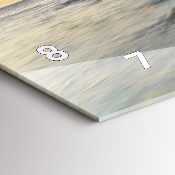 Horizontálne hodiny Maják a Baltské more