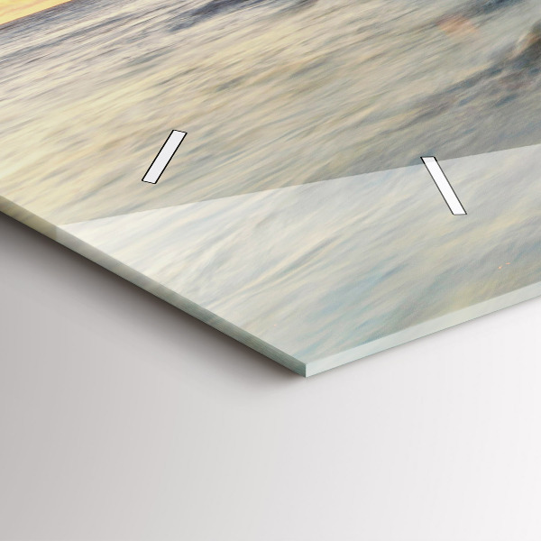 Horizontálne hodiny Maják a Baltské more