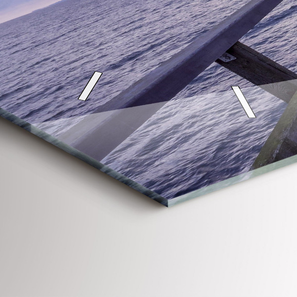 Horizontálne hodiny Mólo pri Baltskom mori