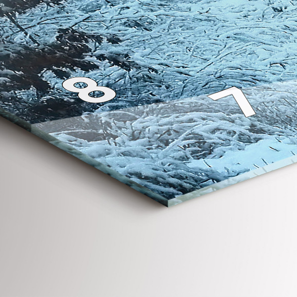 Horizontálne hodiny Jeleň na tratiach