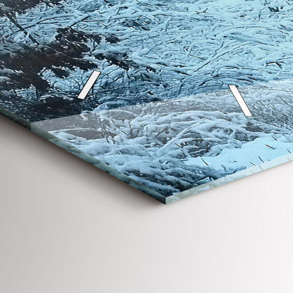 Horizontálne hodiny Jeleň na tratiach