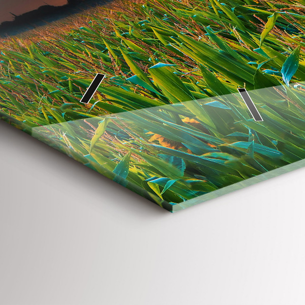 Horizontálne hodiny Slnečnice na lúke