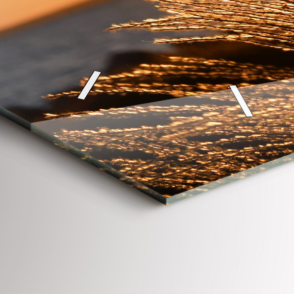 Horizontálne hodiny Pšenica v Zlatej hodine