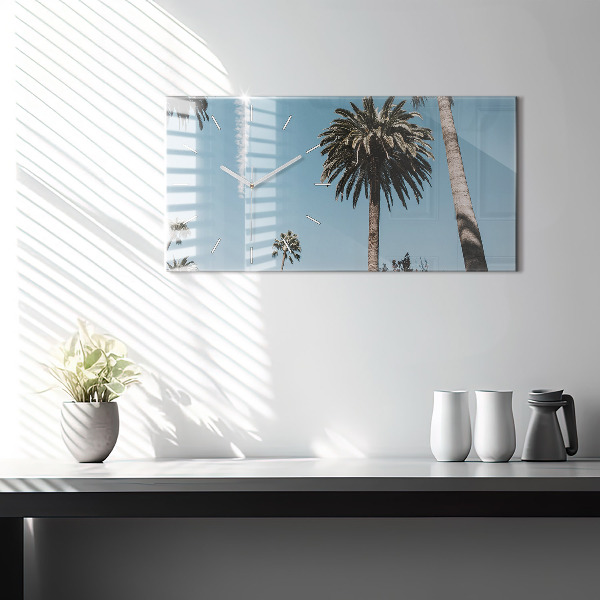 Horizontálne hodiny Palmy v Los Angeles