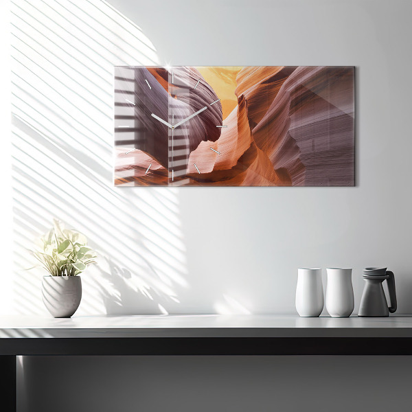 Horizontálne hodiny Antilopí kaňon