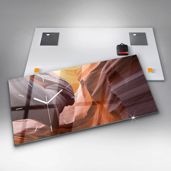 Horizontálne hodiny Antilopí kaňon