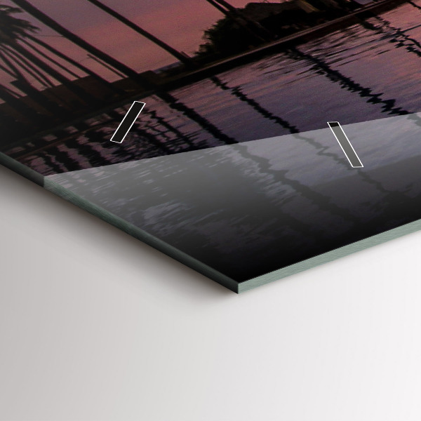 Horizontálne hodiny Palmy na Havaji