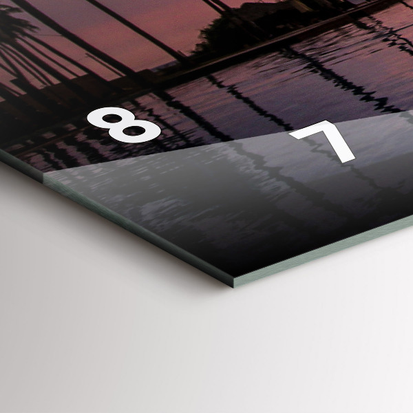 Horizontálne hodiny Palmy na Havaji