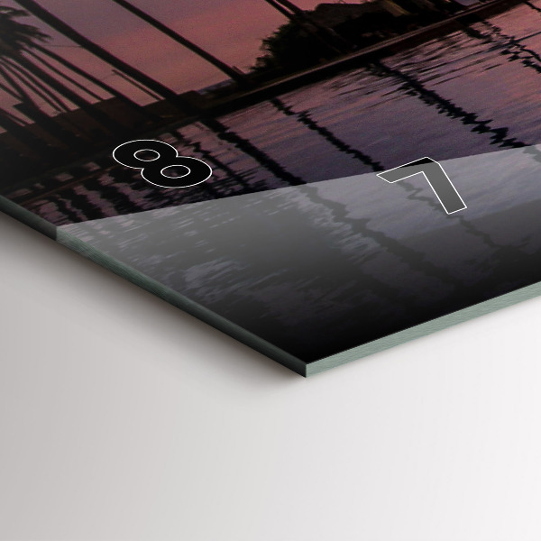 Horizontálne hodiny Palmy na Havaji