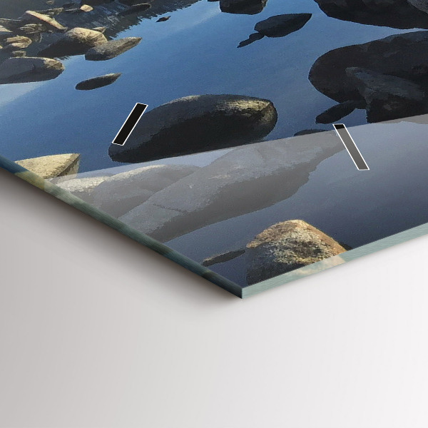 Horizontálne hodiny Výhľad na more