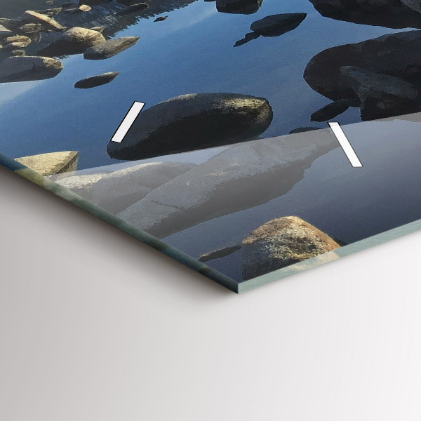 Horizontálne hodiny Výhľad na more