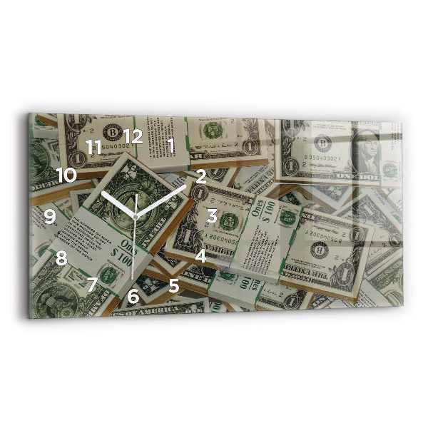 Horizontálne hodiny 1 americký dolár