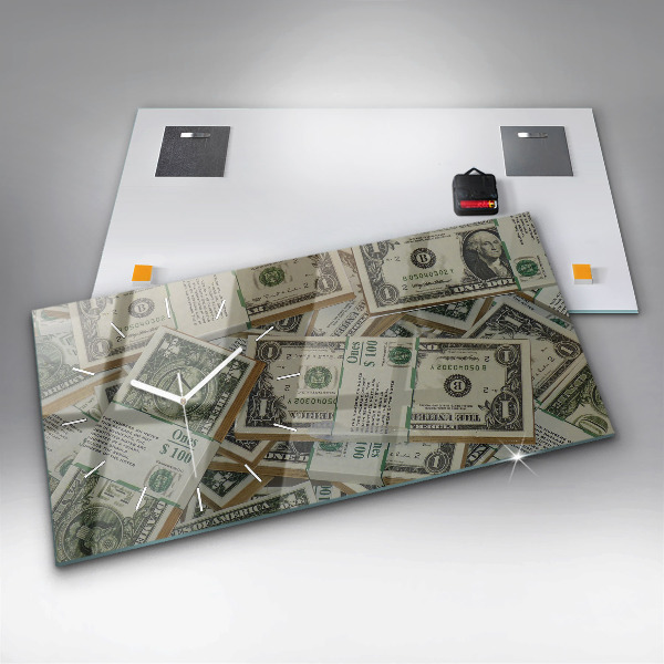 Horizontálne hodiny 1 americký dolár