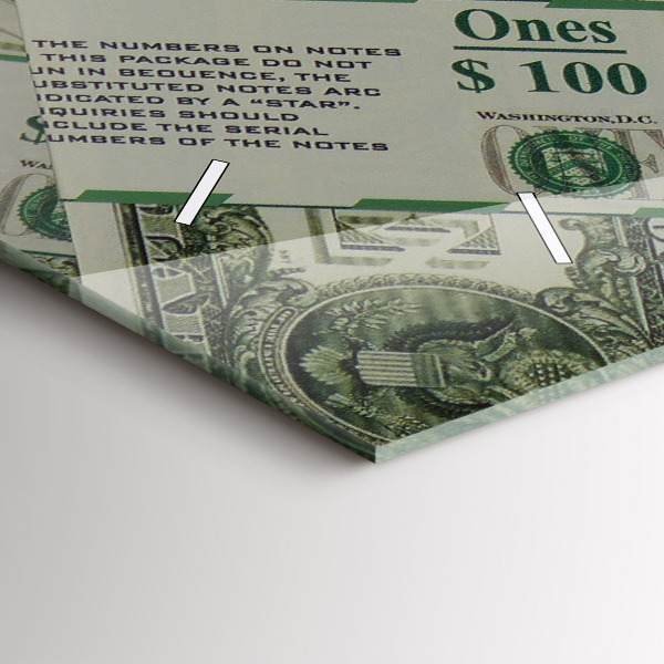 Horizontálne hodiny 1 americký dolár