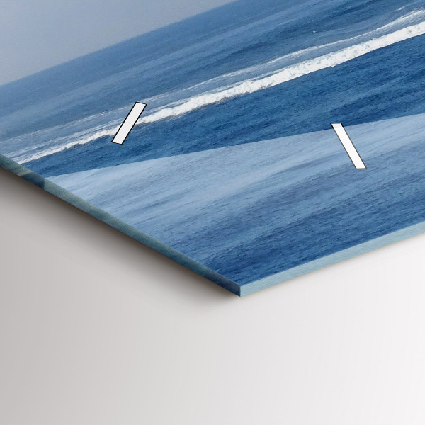 Horizontálne hodiny Plachetnica na oceáne