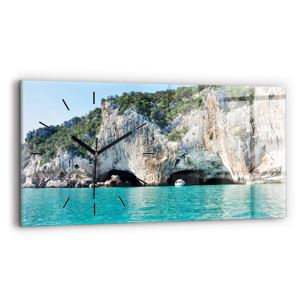 Horizontálne hodiny Podvodná jaskyňa